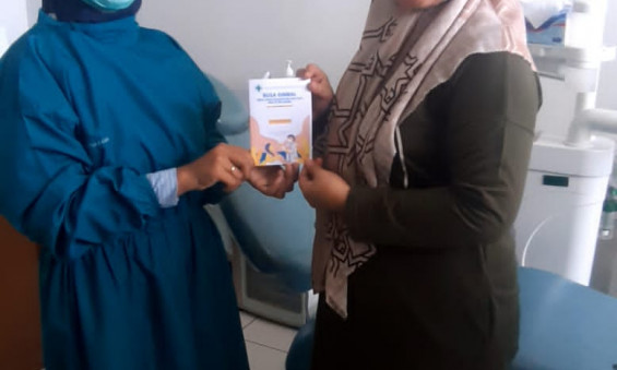 Busa gimbal penting  (buku saku kesehatan gigi dan mulut ibu hamil peduli stunting)